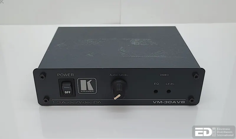Kramer VM-30AVB 1:3 Composite Video & Stereo Audio Distribution Amplifier. Used.
