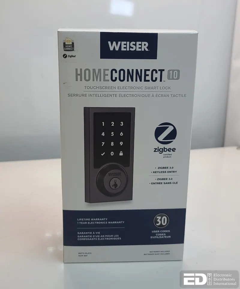 Weiser SmartCode 10 Contemporary Touchscreen with Zigbee Technology GED2150. New.