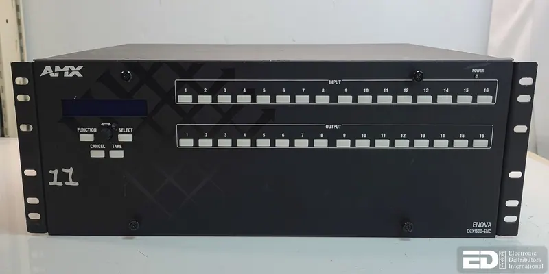 AMX ENOVA DGX1600-ENC 4K Digital Media Switcher. Used.
