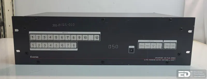 Extron CrossPoint 450 Plus 84 HVA 8x4 Ultra-Wideband Matrix Switcher. Used.