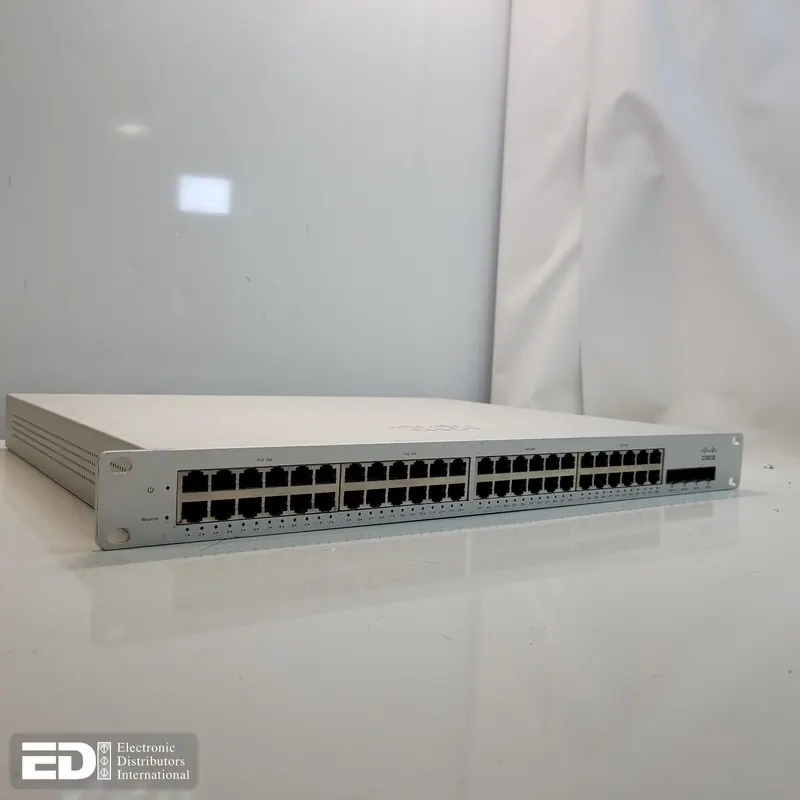 Cisco Meraki MS220-48LP-HW Gigabit Ethernet PoE Switch - Unclaimed. Used.