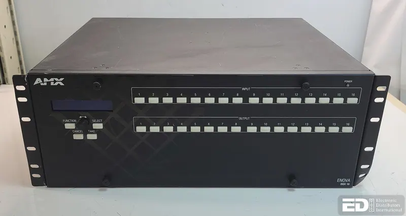 AMX ENOVA DGX1600-ENC 4K Digital Media Switcher. Used.