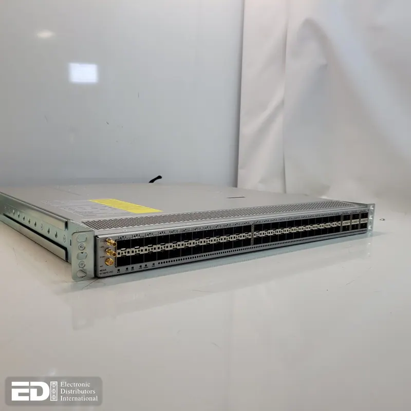 Cisco N9K-C93180YC-FX3 Nexus 9300 48p 1/10/25G, 6p 40/100G. Used.