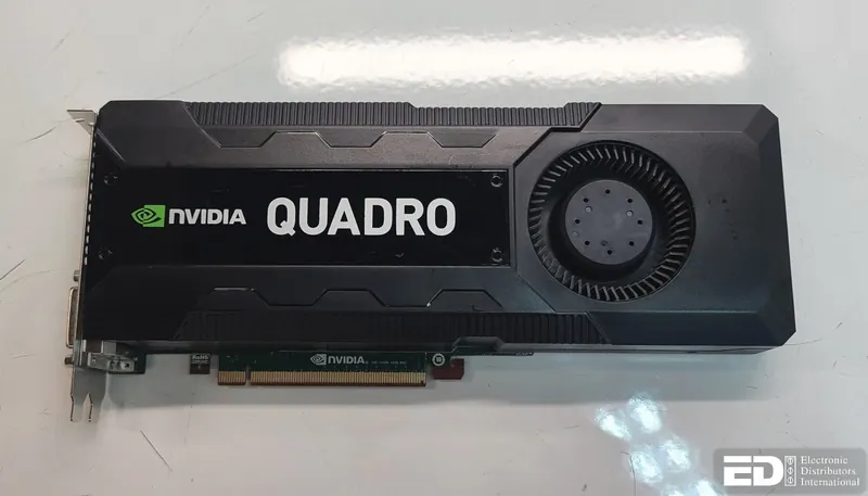 NVIDIA Quadro K5000 4GB GDDR5 Graphics Card 2x DVI 2x DisplayPort. Used.