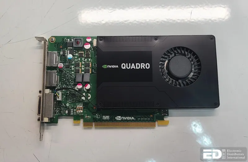 NVIDIA Quadro K2200 4GB GDDR5 Graphics Card 2x DisplayPort 1x DVI. Used.